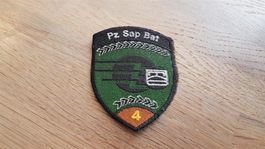 Badge Pz Sap Bat 4 braun
