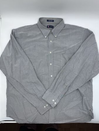 Herren Hemd Chaps grau, 17-17.5 / 36-37 (XL), gebraucht