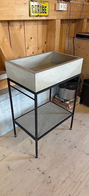 Lavabi & lavandini: Beton Waschbecken USM Style – Nuovo (secondo la descrizione) da Appenzell venduto da fid_k5yl