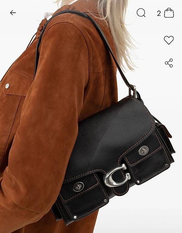Coach Taschen: Coach Cargo Soft Tabby Schwarz  NEU mit Etikett – Neu und originalverpackt aus Wettswil von tke_xt9q 1