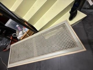 Maisons du monde Tavoli: Dekoratives Rattan-Tischchen, Shabby Chic – Usato da Basel venduto da set_rw9n 2