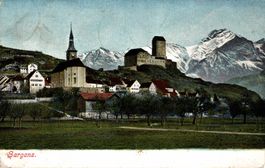 Sargans. Kirche, Schloss