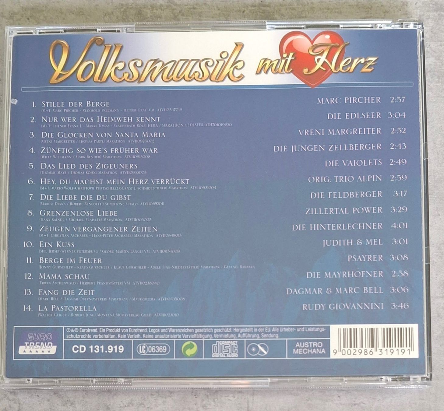 CD: Volksmusik mit Herz – Usato da Reinach BL venduto da Chela04 3