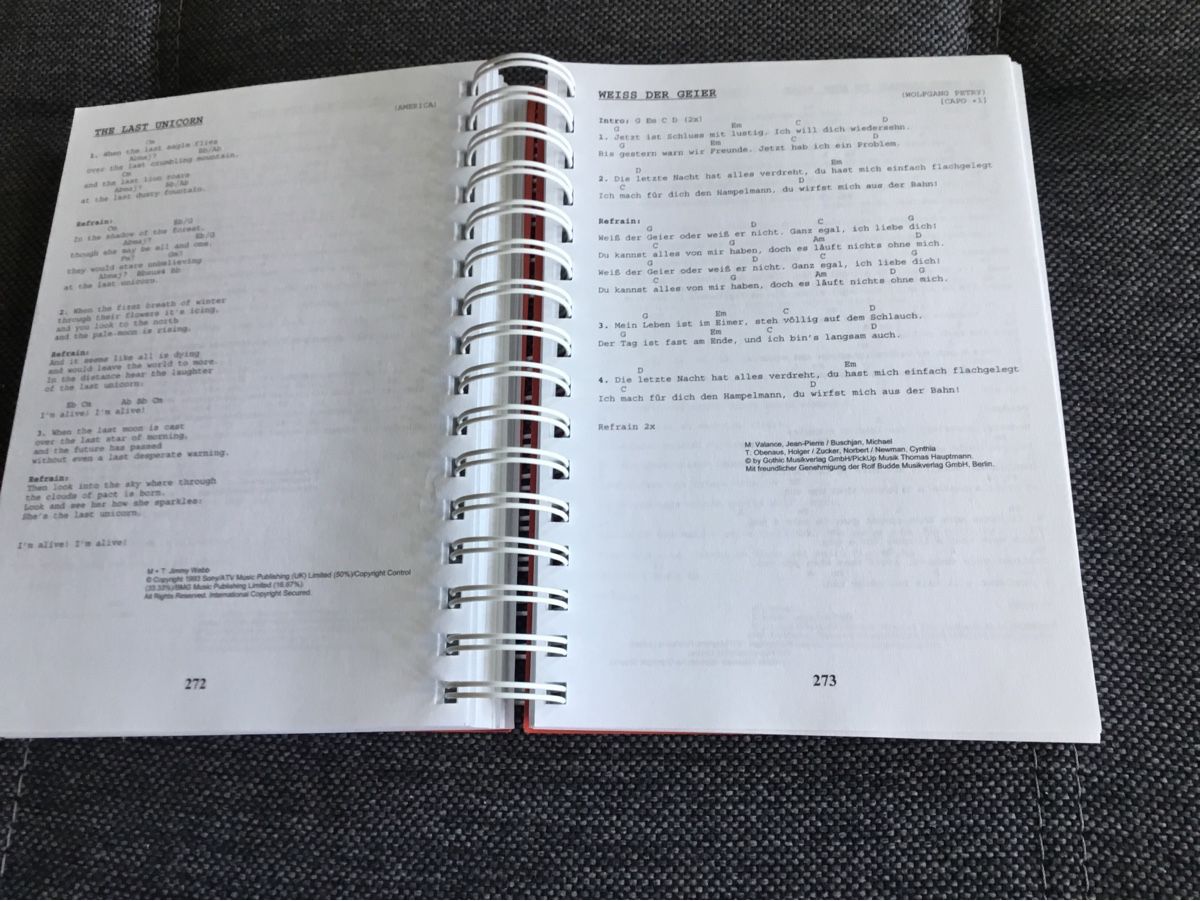 Libri: Das Ding Kultliederbuch 2 – Nuovo (secondo la descrizione) da Endingen venduto da Warlock 2