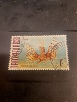 Timbre Tanzanie poisson-lion, Pterois volitans, 1967! (52)