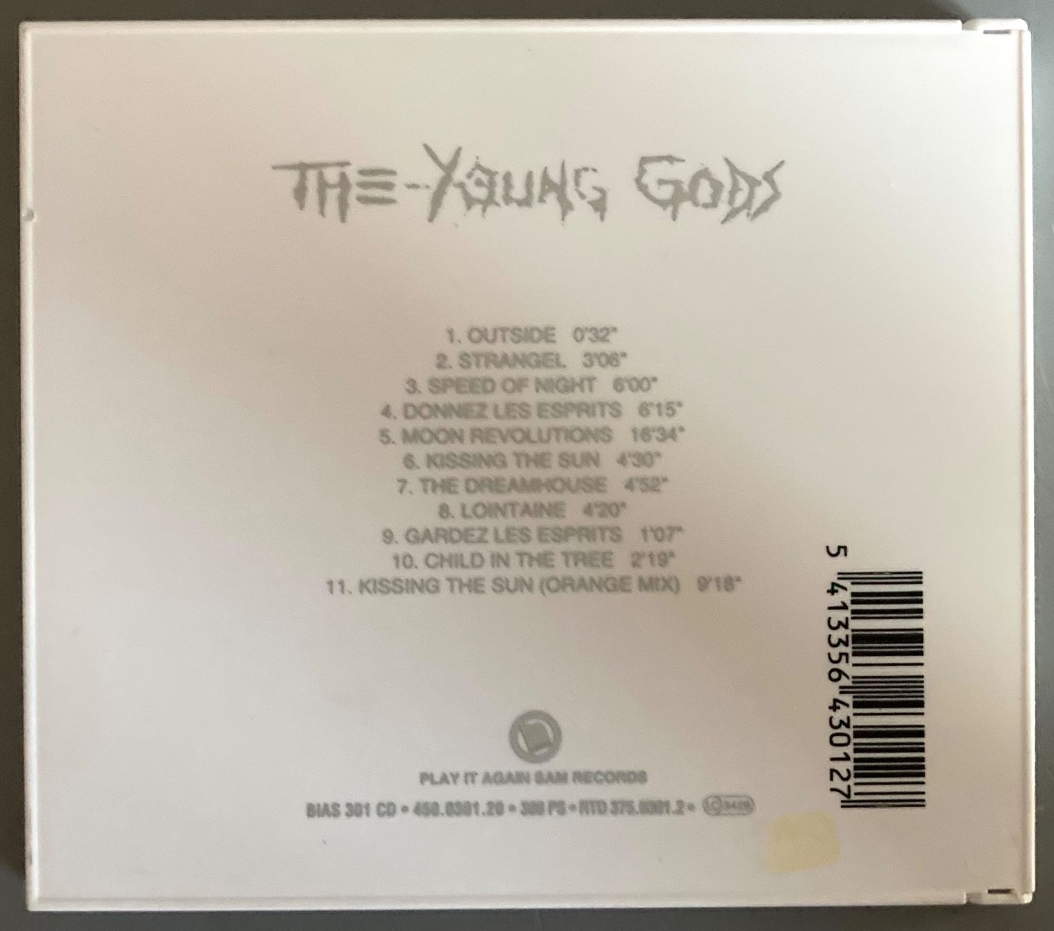 CD: THE YOUNG GODS - ONLY HEAVEN – Usato da Poliez-Pittet venduto da Newtown-Records 1