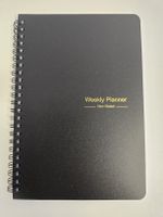 Undatierter Wochenplaner, Organizer, Terminplaner, Notizbuch
