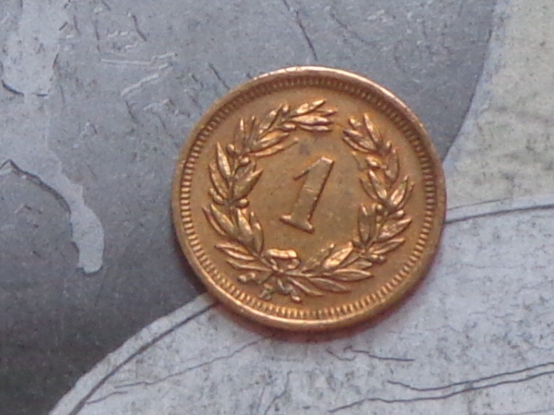 Toutes les monnaies: 1 ct 1939 B - Très RARE – D'occasion à Pully par UCA01 1