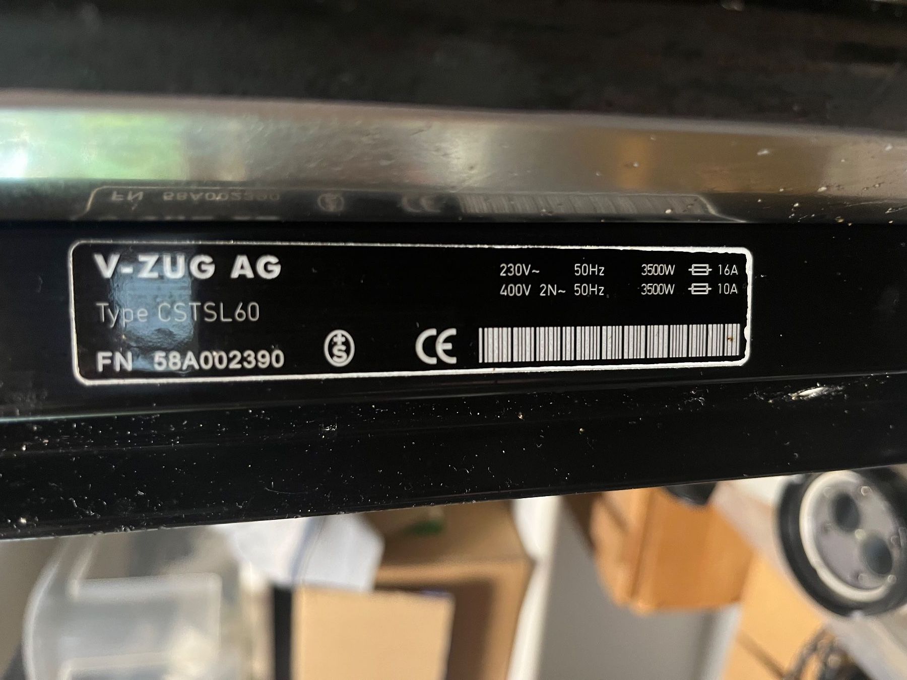 V-Zug Backöfen: Zug Combi-steam SL – Gebraucht aus Delémont von Cannonus 4