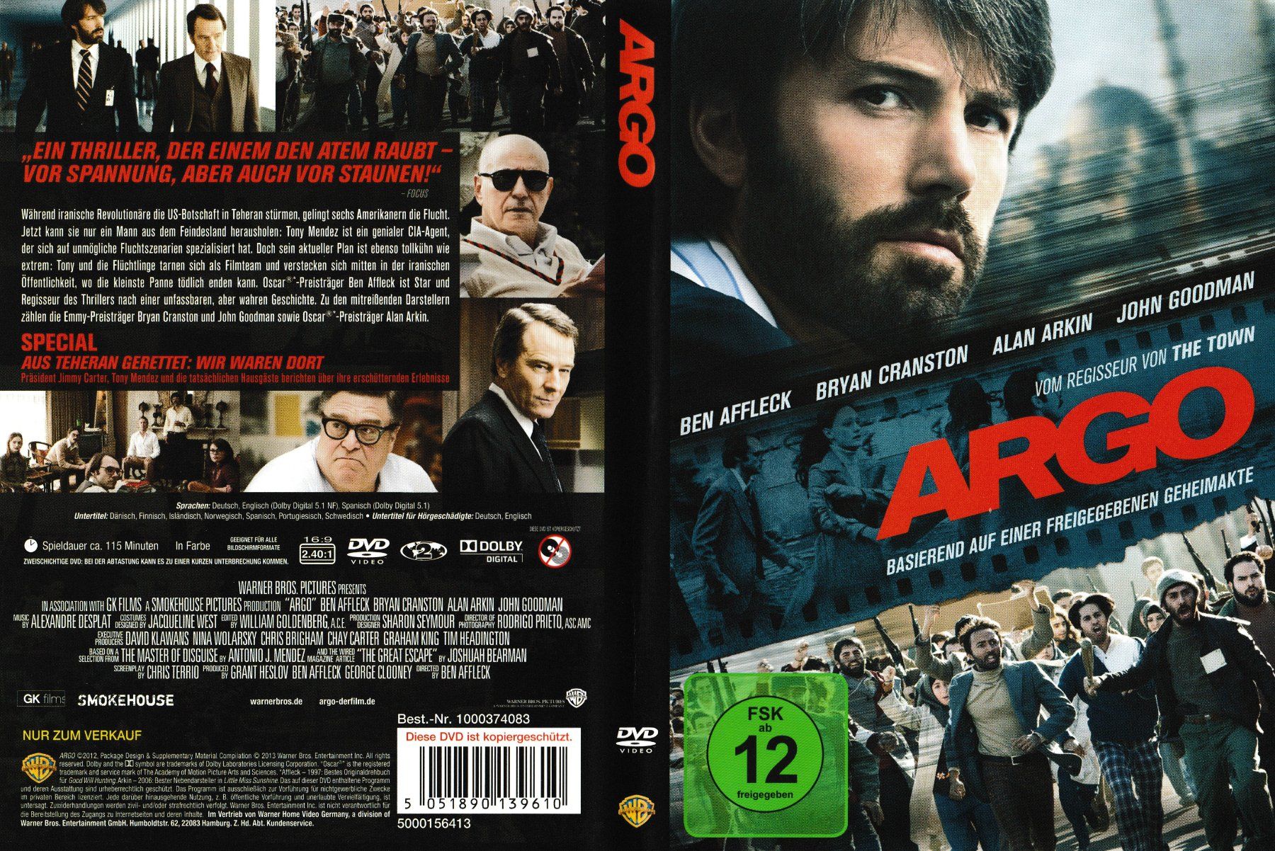 Tutti i DVDs: DVD - Argo – Usato da Langnau am Albis venduto da MediaRescuerKeLoX