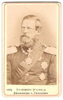Fotografie Kronprinz Friedrich Wilhelm v