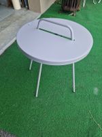 Beistelltisch, Aperotischli,  Metall Grau Top Zustand!
