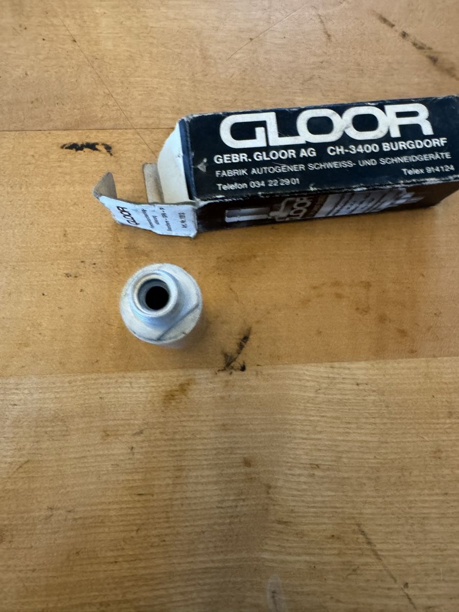 Gloor Tutti gli attrezzi: Gloor Ersatzteil – Nuovo e nell'imballaggio originale da Dübendorf venduto da Sachs621 3