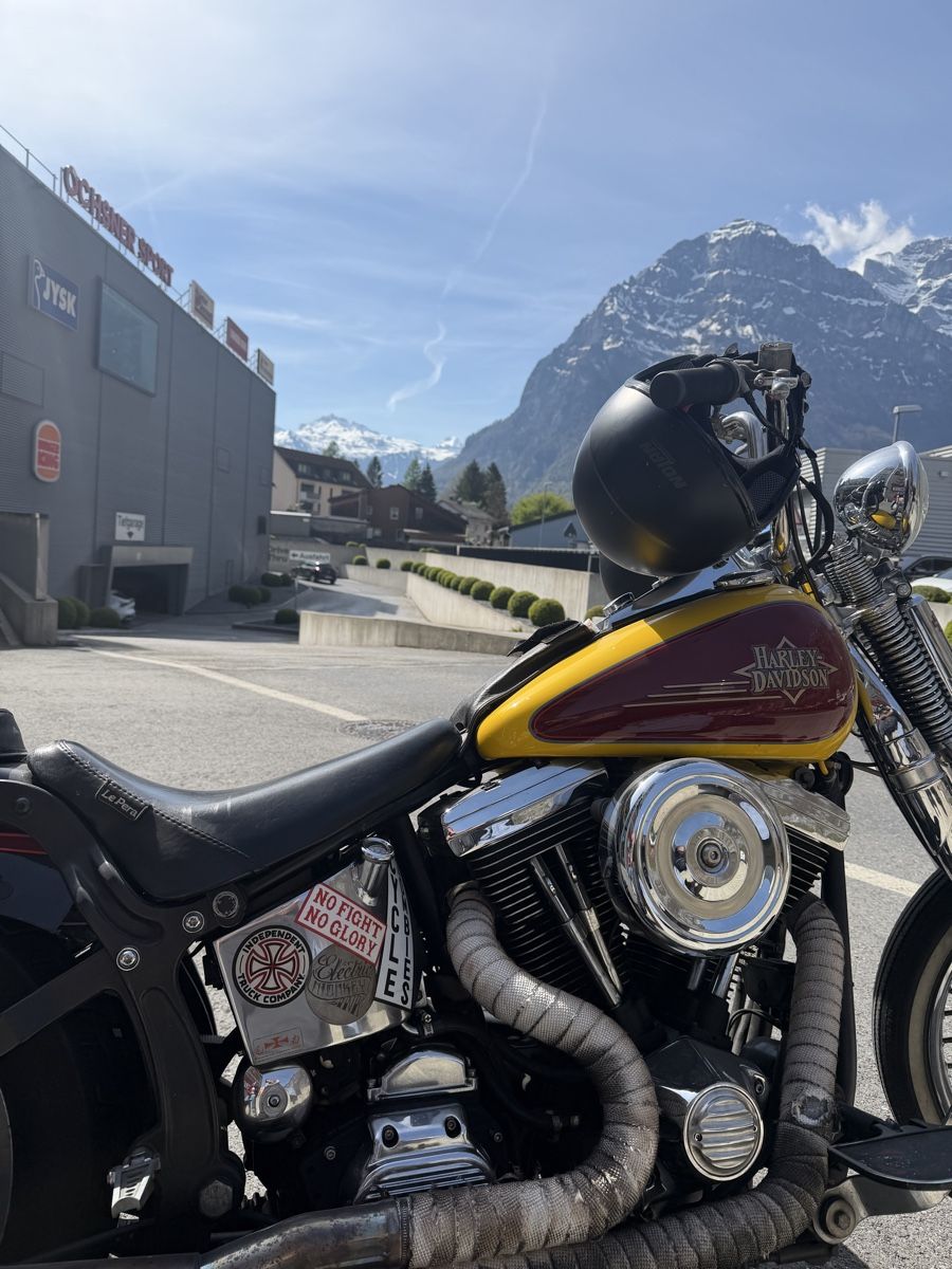 Harley-Davidson Chopper: Harley Davidson Softail FXSTS  – Usato da Niederurnen venduto da statisch_tief 1