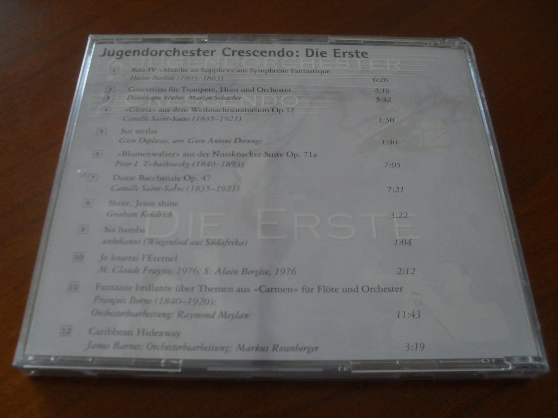 CDs: Jugendorchester Crescendo - Die erste, D16 – Neu und originalverpackt aus Sessa von discoverymedia 1