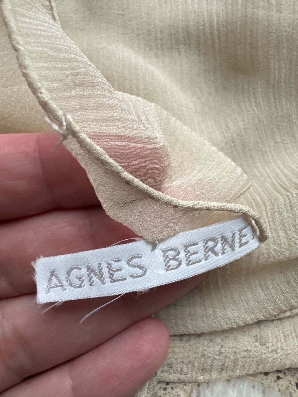 Foulards, Tücher & Schals: AGNES BERNET Seidenschal NEU! – Neu (gemäss Beschreibung) aus Brütten von Rod816 3