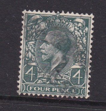 Tutti i francobolli: Timbre Angleterre - roi George V  - 1912 obl. – Usato da Blonay venduto da Leglaude_01