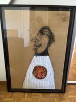 Art contemporain du Moyen-Orient, Sabhan Adam, pièce unique!
