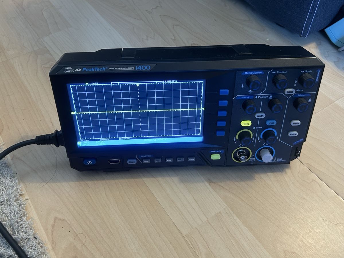 Misurare: DSO Peaktech 5MHz   100MS/s – Nuovo (secondo la descrizione) da Zürich venduto da Maurus_1