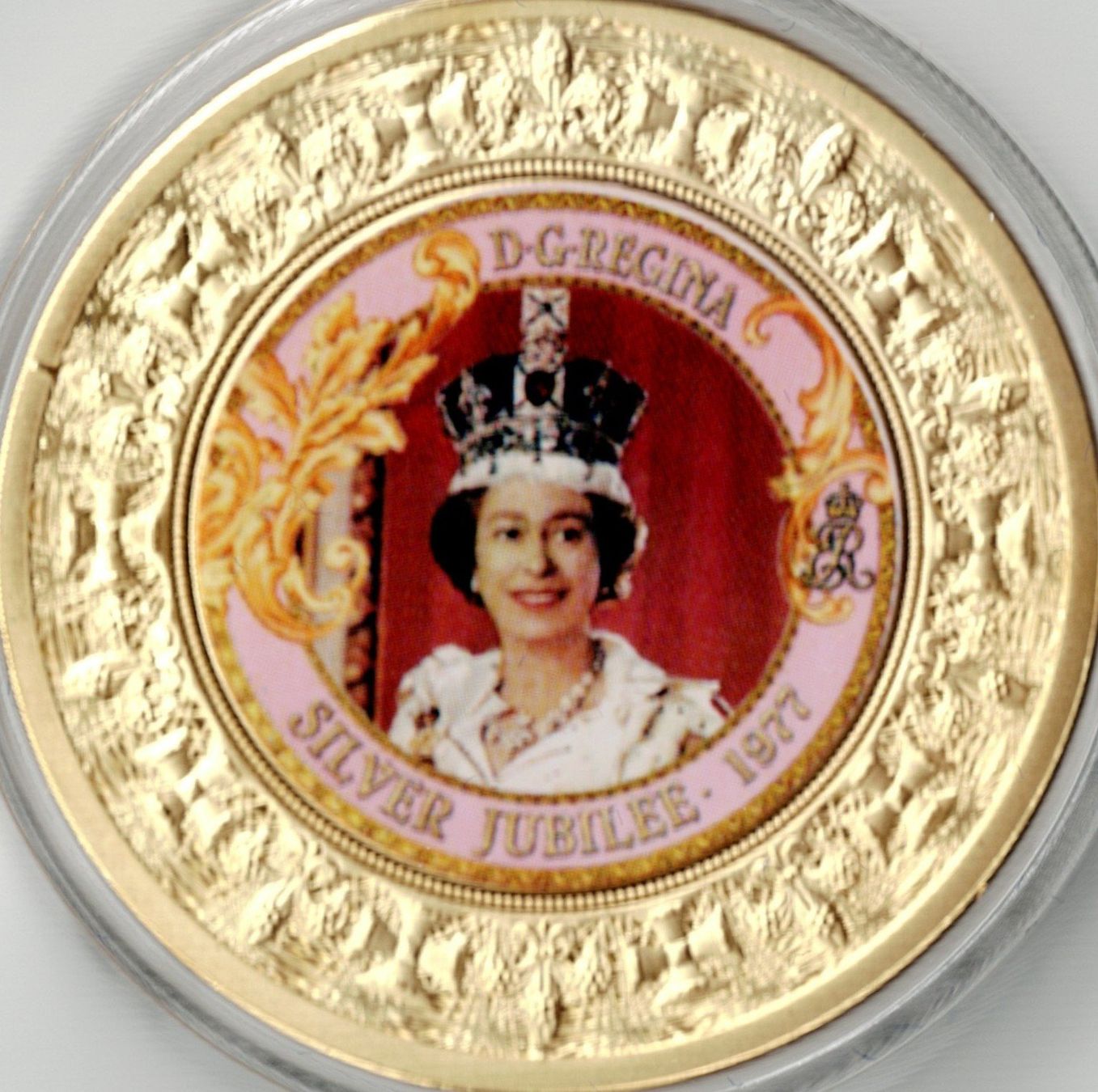 Medaillen: Silver Jubilee_1977_Dei Gratia Regina_Elizabeth II_Gedenkm – Neu (gemäss Beschreibung) aus Hombrechtikon von Fraese01 1