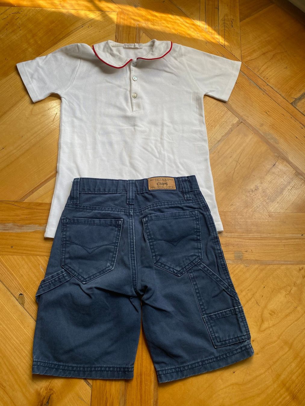 Lotti & Set di vestiti: Ensemble 6 Jahre  Piqué Bluse mit Short – Usato da Fribourg venduto da geraldine132 1
