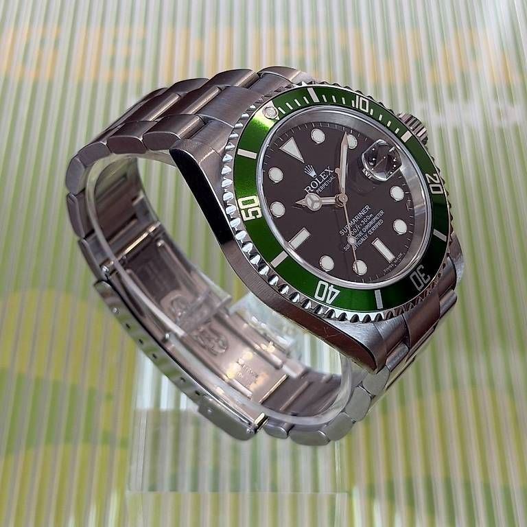 Orologi: Rolex Submariner "Kermit" Unpolished 16610LV – Usato da Genève venduto da minty.watches 2