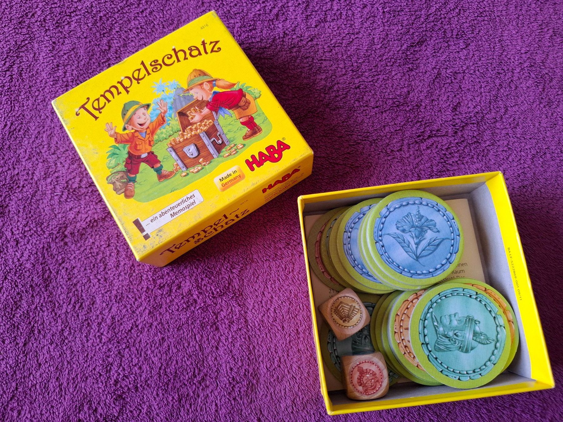 Haba Giochi: HABA Spiel - Tempelschatz – Usato da Müllheim Dorf venduto da Seeeule01 1