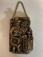 Fasnachtsplakette; Löchlitramper Littau 1991 (12 x 20 cm)