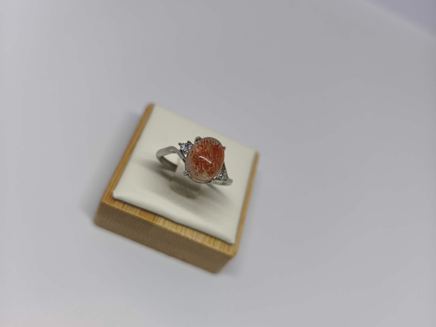 Anelli: Ring mit Sonnenstein Gr. verstellbar 925 Silber – Nuovo (secondo la descrizione) da St. Gallen venduto da GIULESGG 1