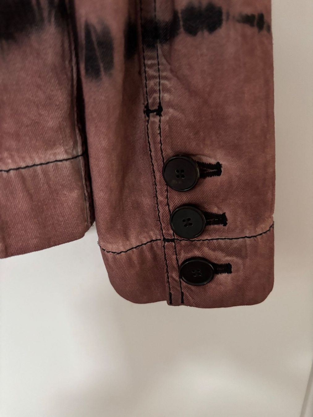 Dior Giacche: DIOR ,taillierter Blazer, Tie-day print, rostrost/schwarz 34 – Usato da Herrliberg venduto da mayfi 6