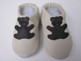 Kinder Finkli Ökoleder Gr. 29 / chaussons bébé écol. 29