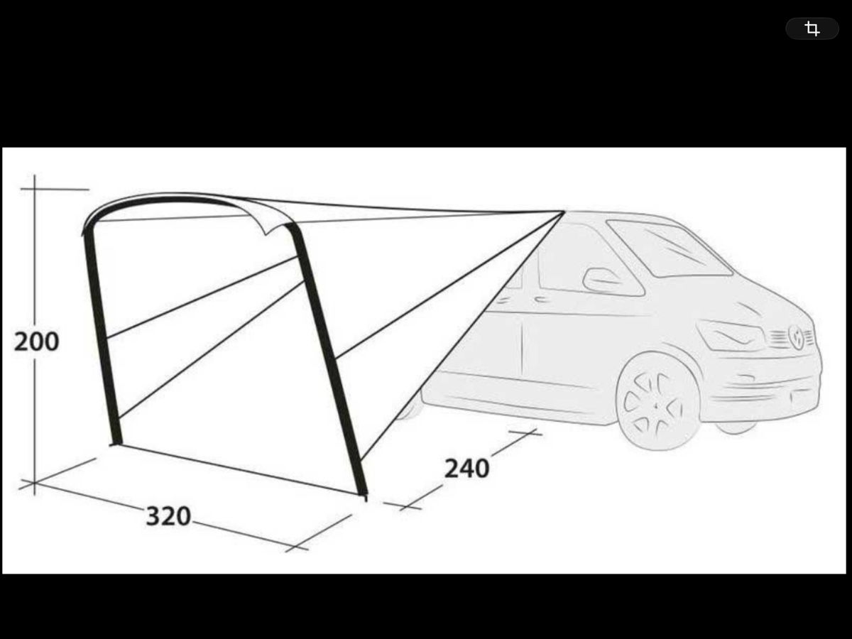 Outwell Auvents & marquises: Outwell touring canopy air – D'occasion à Zürich par robafladse 3