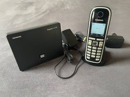 Gigaset DECT Telefon C47H mit Basisstation C470IP, gebraucht