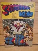 Superman & Batman Comic Heft 1 von 1974 - Rarität!