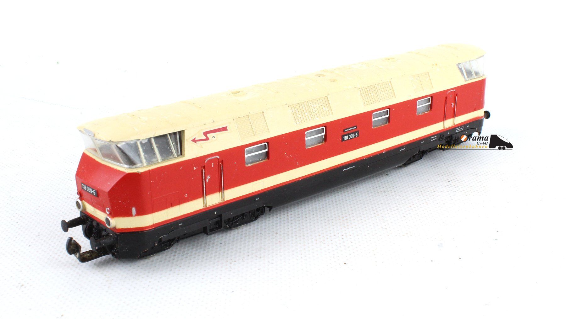 Trains électriques: Gützold H0 DC Analog DR Diesellok 118 059-5, Bastelmodell – Défectueux à Bern par Bahnora