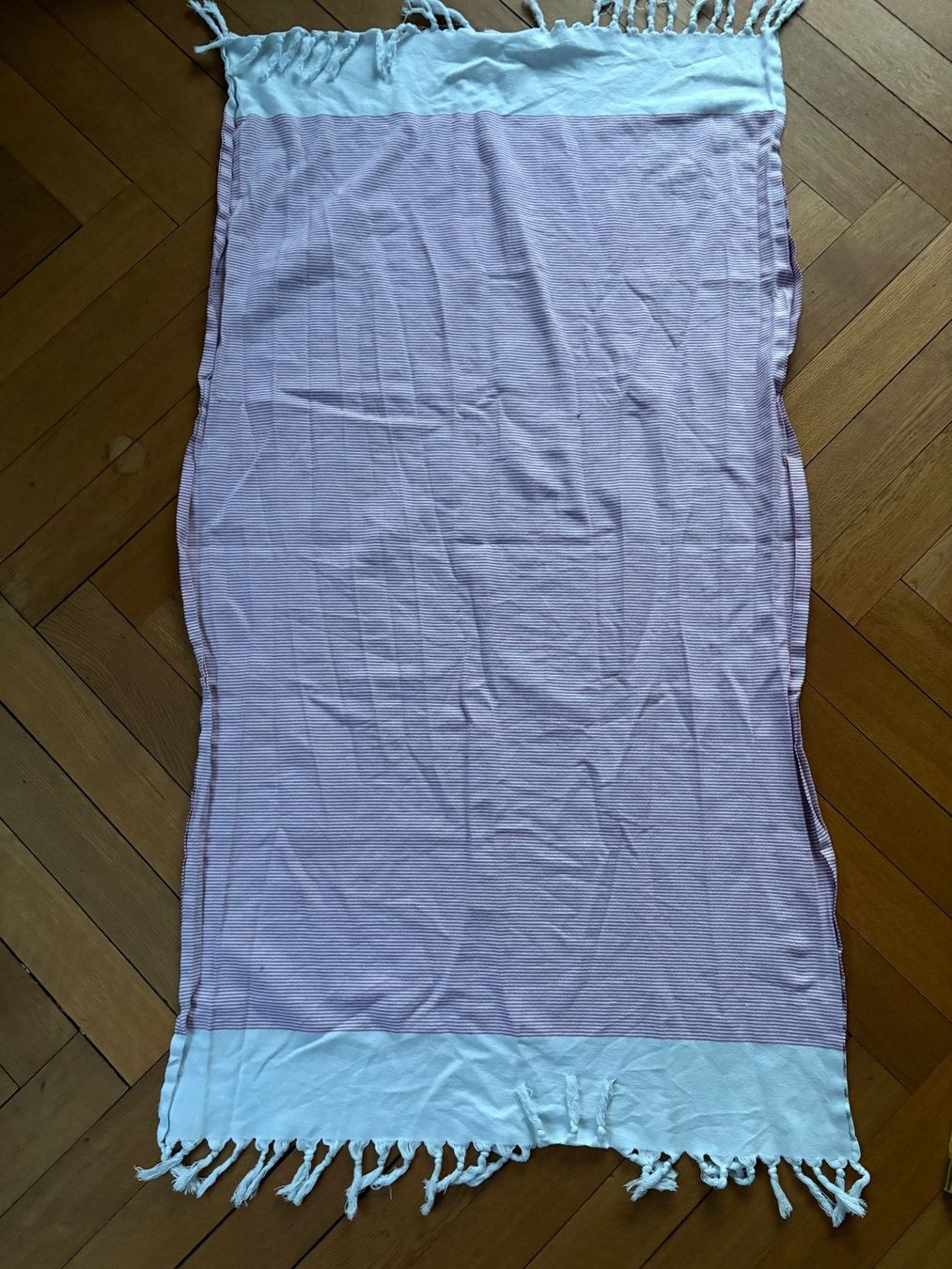 Badetücher: Grosses Hamam-Tuch aus Baumwolle – Gebraucht aus Zürich von triangular