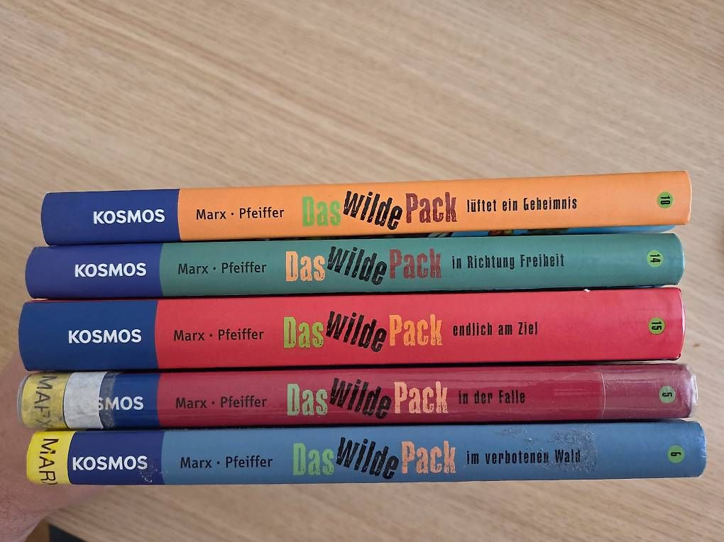 Libri: 5 Bücher Das wilde Pack – Usato da Dinhard venduto da Xspark 1