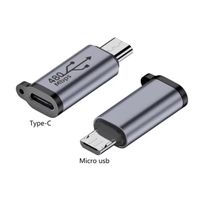 USB-Adapter: Micro-USB auf USB-C - Praktisch für Reise!