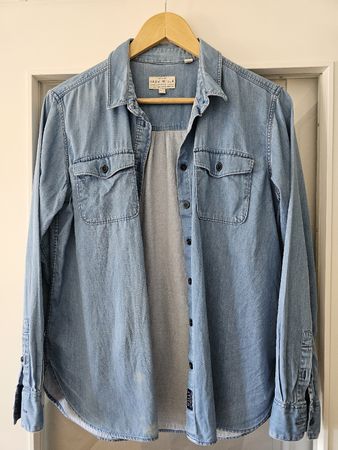 Jeansbluse