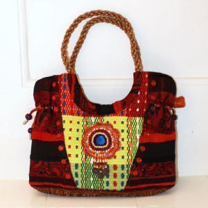 Borse da donna: Sac ethnique anse corde – Nuovo e nell'imballaggio originale da marsens venduto da gag03