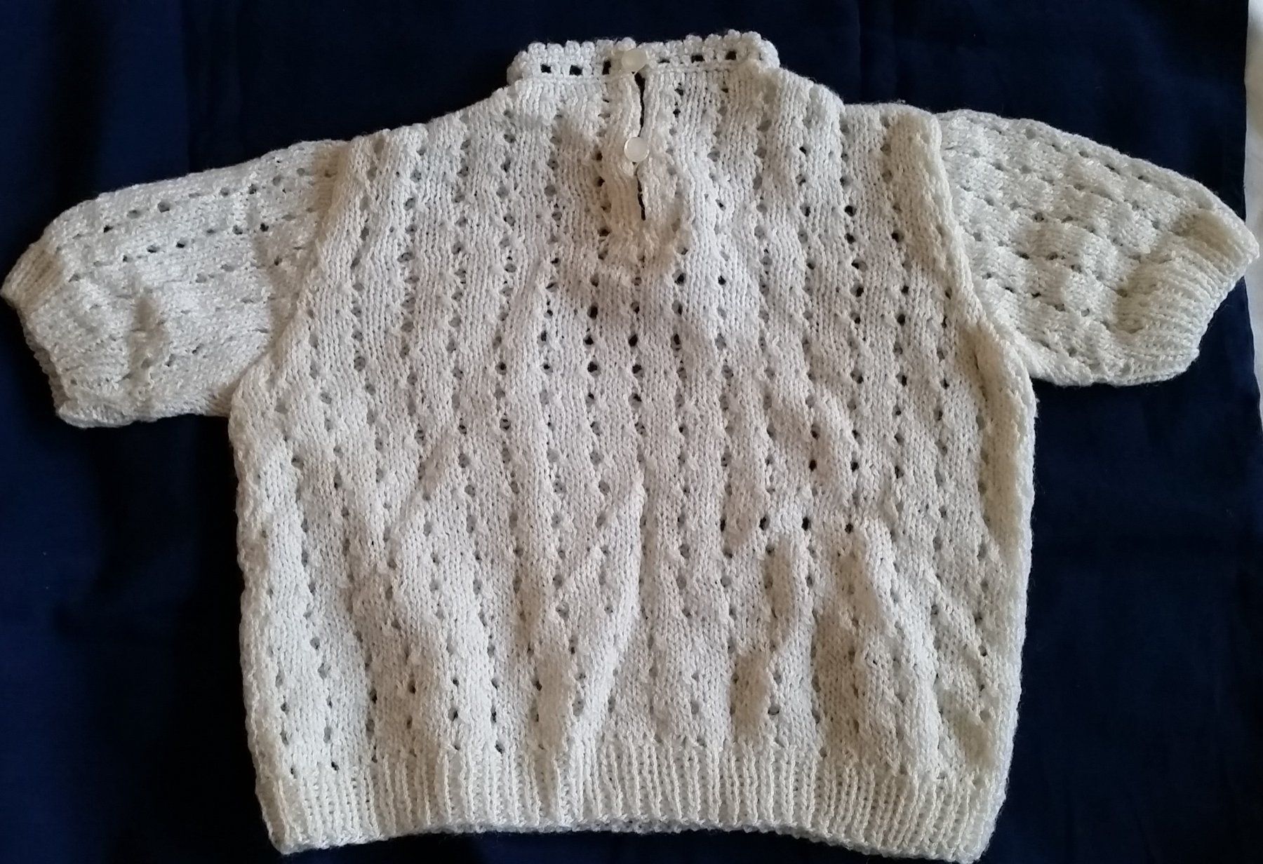 Maglioni & Felpe: Kinder Pullover gehäkelt türkis, weitere handgestrickte... – Usato da Herrliberg venduto da AlexandraBopp 9