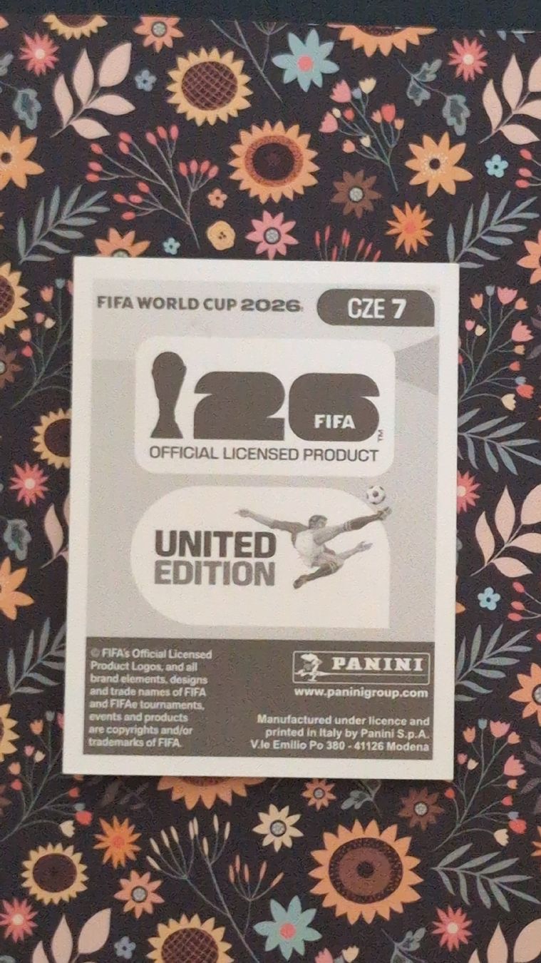Panini Carte collezionabili: CZE 7 - PANINI - FIFA WM 2026 – Nuovo (secondo la descrizione) da Bauma venduto da tobiaskl 1