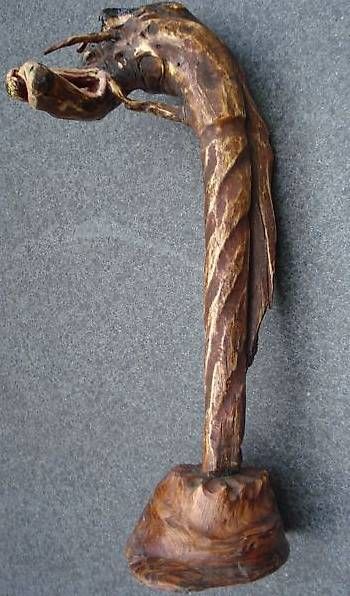 Sculture & Statue: Fantasie Figur, Holz-Wurzel – Nuovo (secondo la descrizione) da Bleienbach venduto da Mineral_Antik57 3