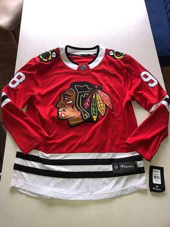 NHL Eishockey Trikot Fanatics Blackhawks Bedard Gr.M Neu