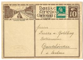 1929 Bildpostkarte Nr. 119-008 CHAUX-DE-FONDS, gest. Zürich