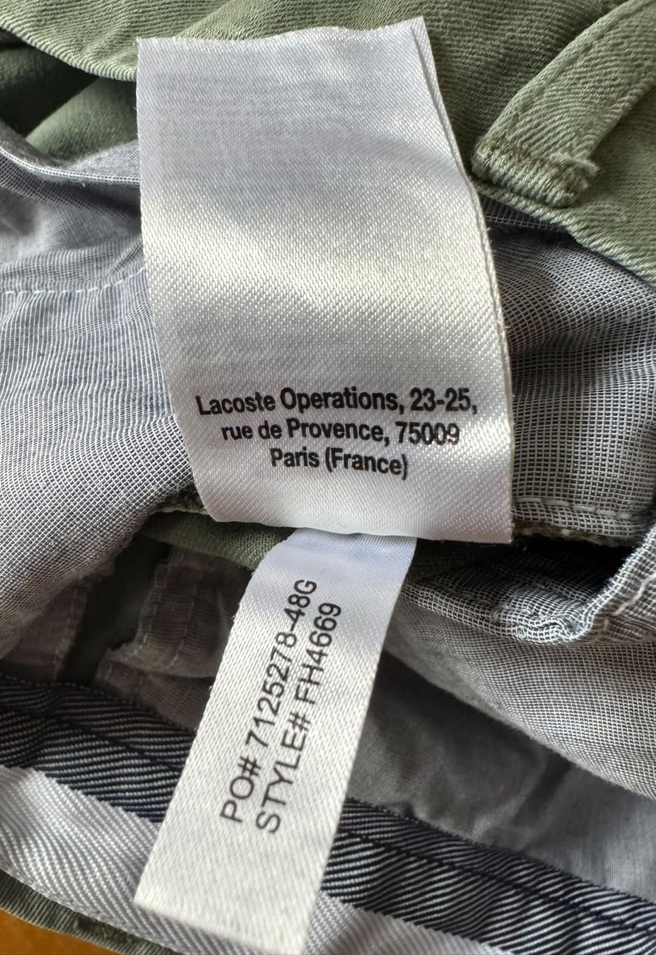 Lacoste Hosen: Originale Lacoste Hose Grösse 38 – Gebraucht aus Bern von Mimmo00 8