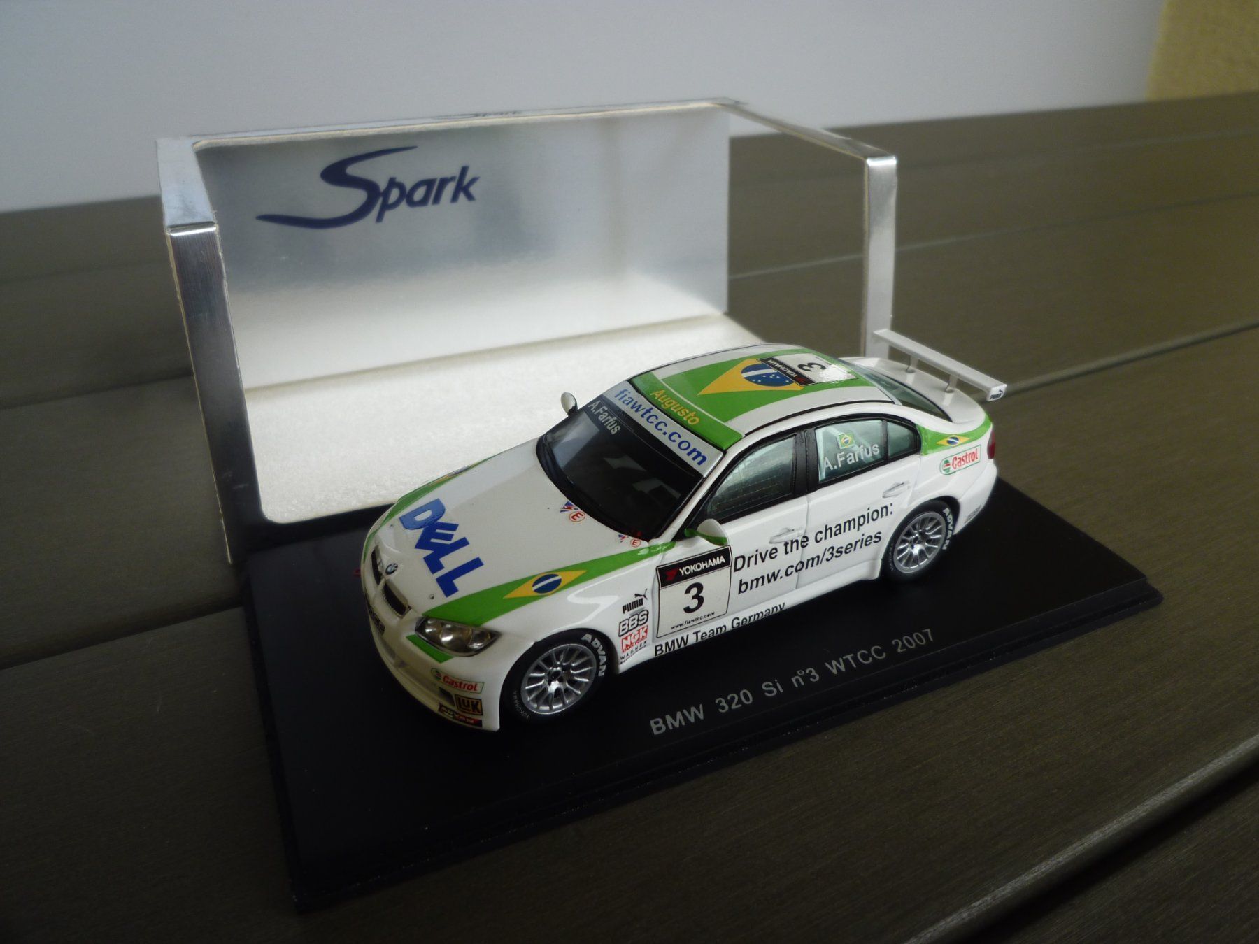 BMW Modellini d'auto: BMW 320 Si (WTCC 2007) – Nuovo e nell'imballaggio originale da Flawil venduto da Imperiosud 5