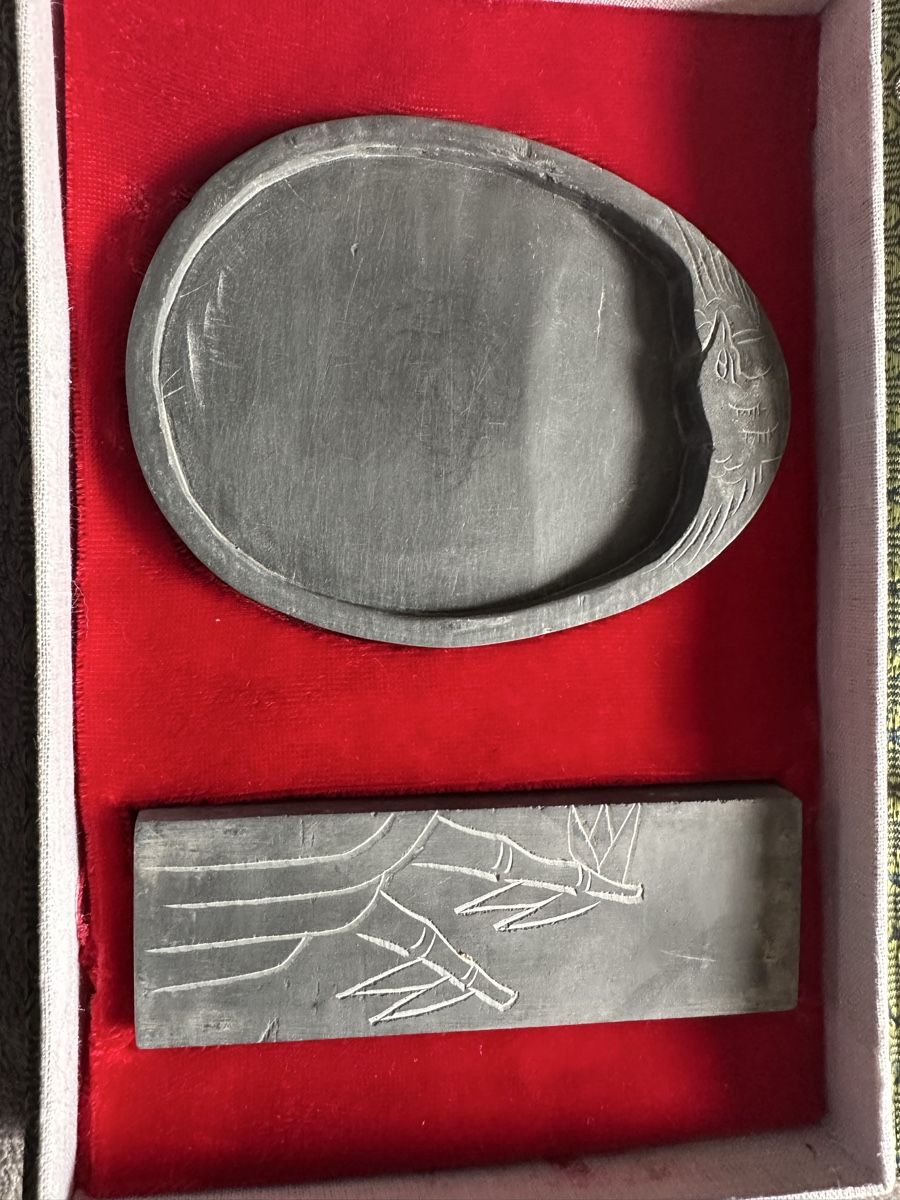 Tutte le decorazioni: Antikes Chinesisches Kalligraphie-Set mit Box! – Usato da Zürich venduto da c_d_r 7