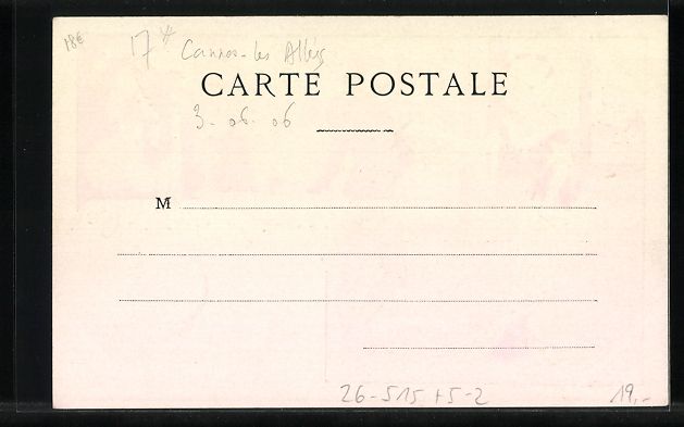 Ansichtskarten: sign. Louis Lessieux: Moyen-Age, Junger  – Gebraucht aus Berlin von bartko-reher 1