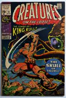 CREATURES ON THE LOOSE #10 🔑 KEY 1ST FULL KULL APP. 1971